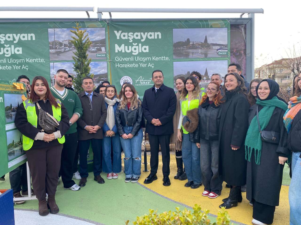 Menteşe Stadyum Durağı’nda Taktiksel Şehircilik Uygulaması Başladı 2